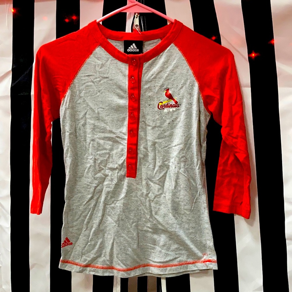 Adidas Cardinal baseball t-shirt